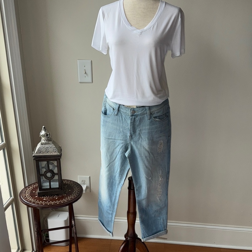 Calvin Klein Blue Boyfriend Jeans Relaxed Fit